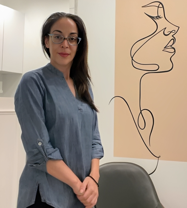 Denise, licensed aesthetician at Skin Kneads Manhattan NYC